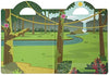 Puffy Sticker Play Set - Safari 42 Reusable Stickers Melissa & Doug ages 4+