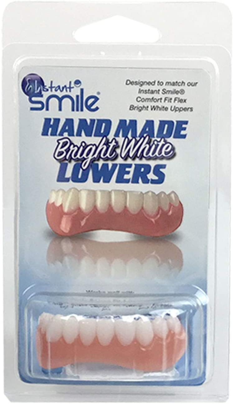 Instant Smile Lower Veneer Teeth Kit By Billy Bob + 3 Free Packs Of Impression Beads