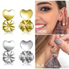 Magic Back Earring Lifters 5 STYLES 3 COLORS IN GIFT BOX Helps Stretched Lobes